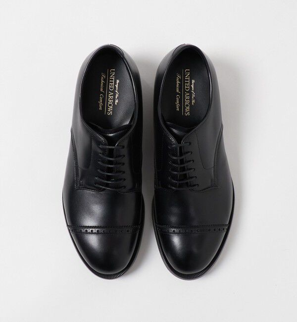 UNITED ARROWS「パンチド キャップトゥ シューズ UA COZY」|ビジネス・ドレスシューズ|