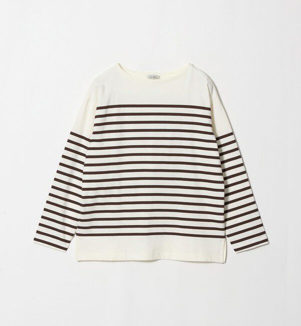 UNITED ARROWS green label relaxing「バスクボーダー ロングスリーブ プルオーバー カットソー」|Tシャツ・カットソー|