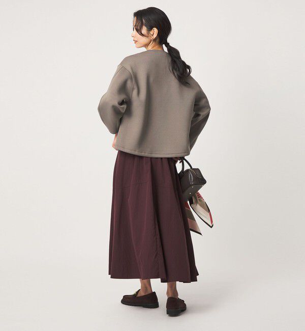 UNITED ARROWS green label relaxing「ダンボール ノーカラー ブルゾン」|ブルゾン・スタジャン|