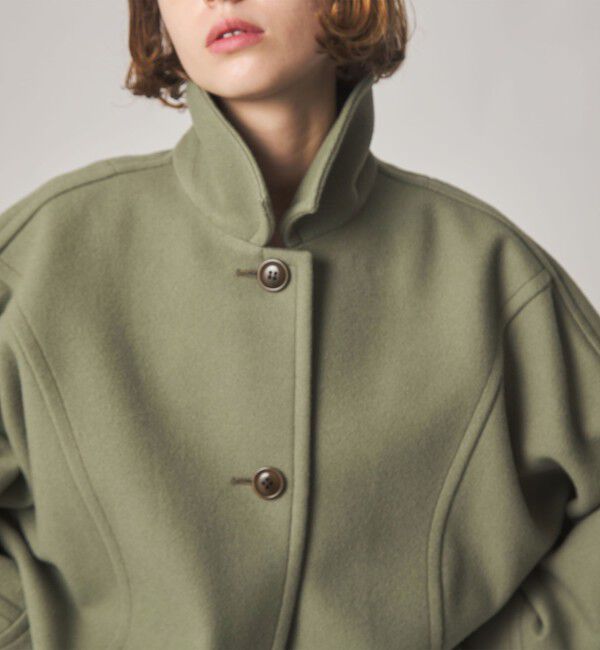 STEVEN ALAN「＜Steven Alan＞ウール ショート コート」|ステンカラーコート|
