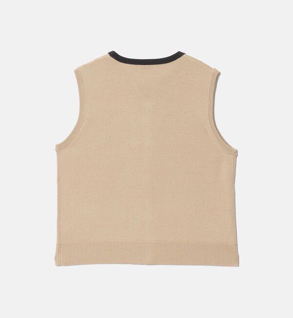 STEVEN ALAN「＜Steven Alan＞ウール タイリボン ノースリーブ ニット」|ニット・セーター|