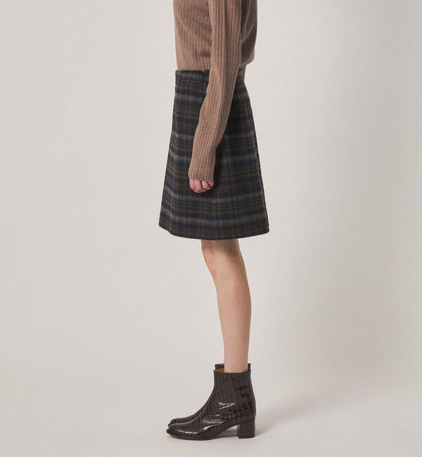 STEVEN ALAN「＜Steven Alan＞チェック ミニ スカート」|スカート|