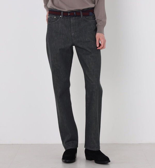 TOMORROWLAND MENS「【別注】EDWIN LOOSE STRAIGHT レインボーセルビッチ カラーデニムパンツ」|デニム|