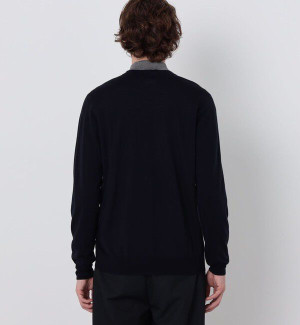 TOMORROWLAND MENS「TOMORROWLAND tricot スーパーファインメリノウール Vネックカーディガン S-WOOL」|カーディガン|