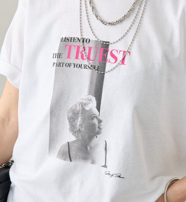  「MarilynフォトTee」|Tシャツ・カットソー|