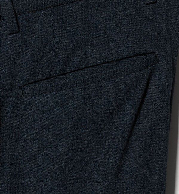 UNITED ARROWS「DotAir ドットエア サイドシャーリング 1プリーツ パンツ UA COZY ウォッシャブル ストレッチ 防しわ」|チノ|