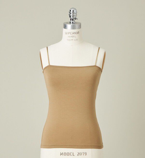 conte「＜conte＞カップ キャミソール」|インナー|BEIGE