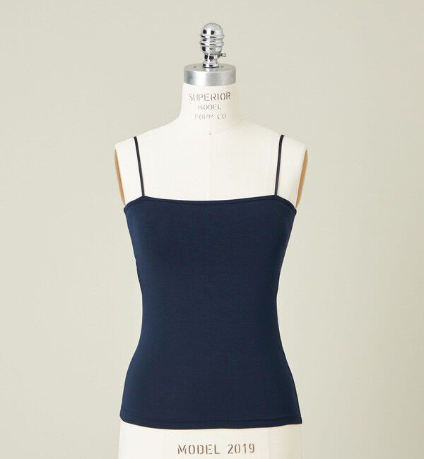 conte「＜conte＞カップ キャミソール」|インナー|NAVY