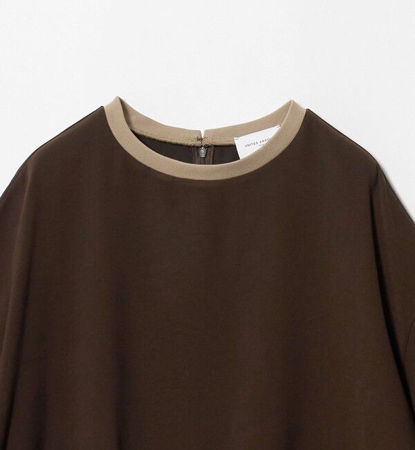 UNITED ARROWS「COMFY ７分袖 プルオーバー ブラウス ‐ウォッシャブル 防汚 UVカット‐」|シャツ・ブラウス|