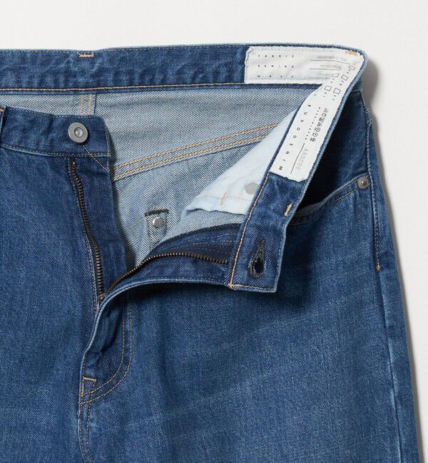 UNITED ARROWS「＜KURO＞ANDERS/フェードインディゴ ワイドテーパード デニムパンツ」|チノ|