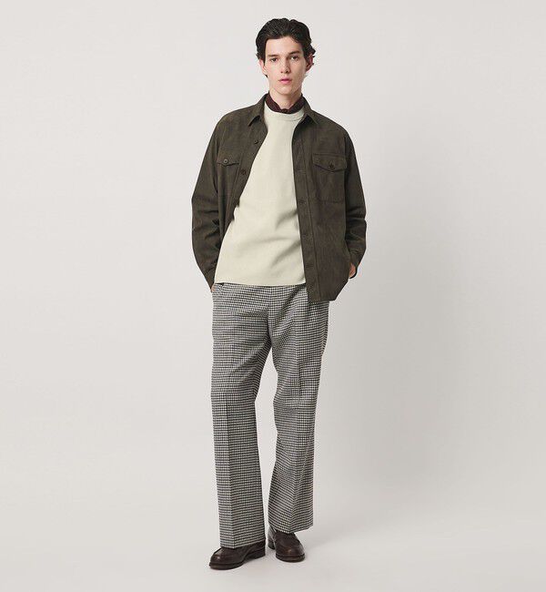 UNITED ARROWS「フォーシーズンズ ミラノリブ クルーネック ニット」|ニット・セーター|