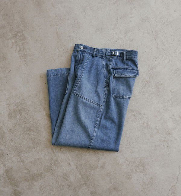 UNITED ARROWS green label relaxing「＜スタイリスト兵藤千尋さんコラボ＞ベイカー ライト デニム」|デニム|