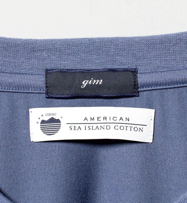 UNITED ARROWS green label relaxing「＜gim＞26SS アメリカンシーアイランド ビズ Tシャツ -吸水速乾-」|Tシャツ・カットソー|