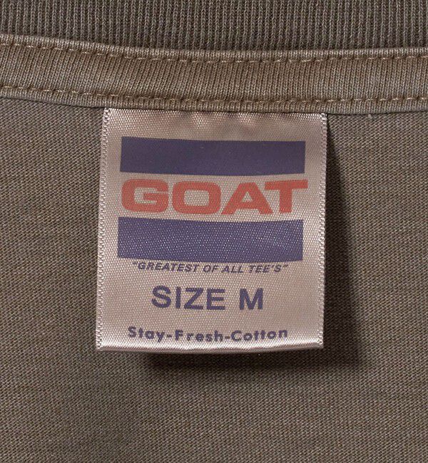 UNITED ARROWS green label relaxing「【別注】＜GOAT＞ピグメント 半袖 Tシャツ」|Tシャツ・カットソー|