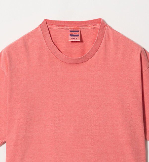UNITED ARROWS green label relaxing「【別注】＜GOAT＞ピグメント 半袖 Tシャツ」|Tシャツ・カットソー|