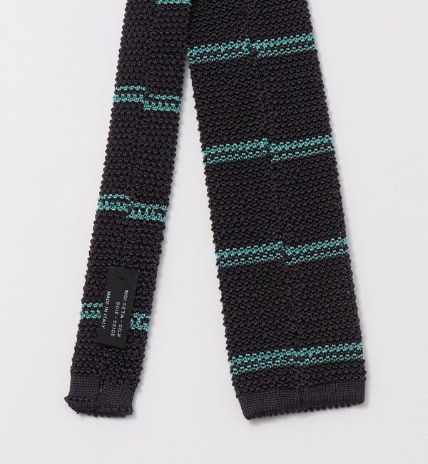 UNITED ARROWS green label relaxing「＜Bleck＞6.5cm ニット ボーダー2 ネクタイ ニットタイ」|ネクタイ・蝶ネクタイ|