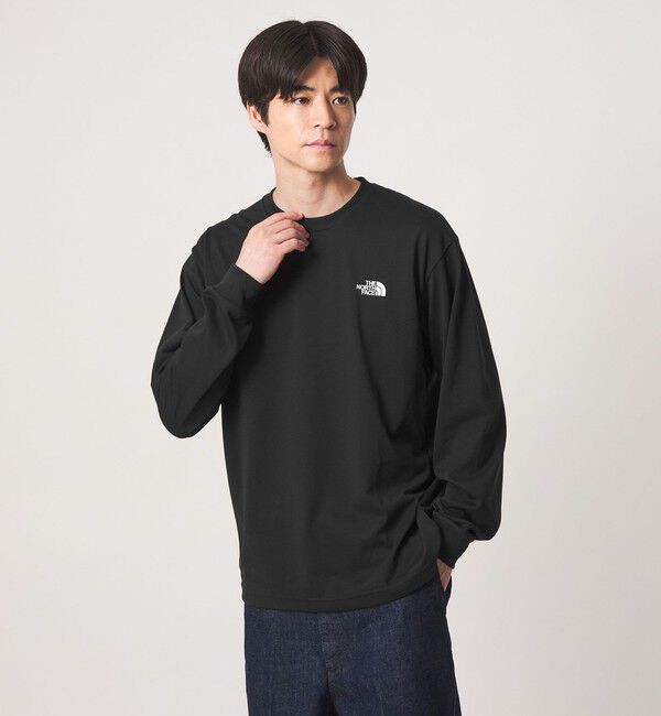 UNITED ARROWS green label relaxing「＜THE NORTH FACE＞ロングスリーブ バックスクエア ロゴティー 長袖 Tシャツ」|Tシャツ・カットソー|