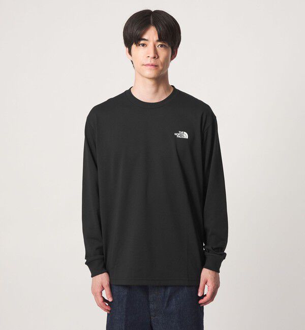 UNITED ARROWS green label relaxing「＜THE NORTH FACE＞ロングスリーブ バックスクエア ロゴティー 長袖 Tシャツ」|Tシャツ・カットソー|