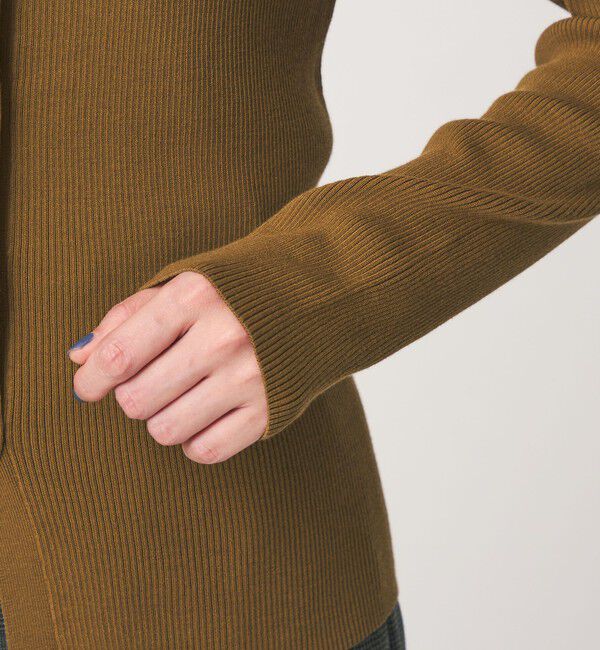 UNITED ARROWS green label relaxing「＜1_OF MINE＞2WAYネック ニット カーディガン マシンウォッシャブル」|カーディガン|