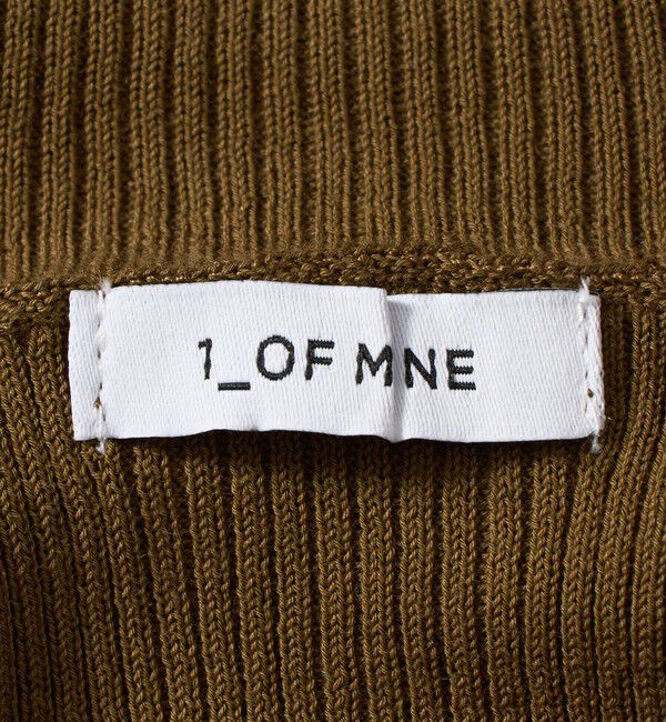 UNITED ARROWS green label relaxing「＜1_OF MINE＞2WAYネック ニット カーディガン マシンウォッシャブル」|カーディガン|