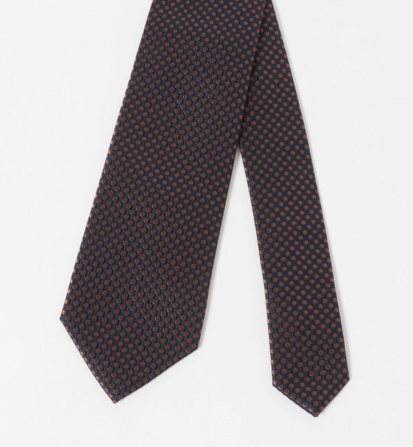 UNITED ARROWS green label relaxing「GLR シルク3 8.0cm ドット ネクタイ」|ネクタイ・蝶ネクタイ|