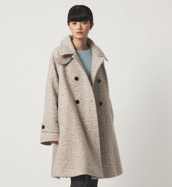 EMMEL REFINES「＜EMMEL REFINES＞EM Aライン バックタック ミディアムコート」|その他|BEIGE