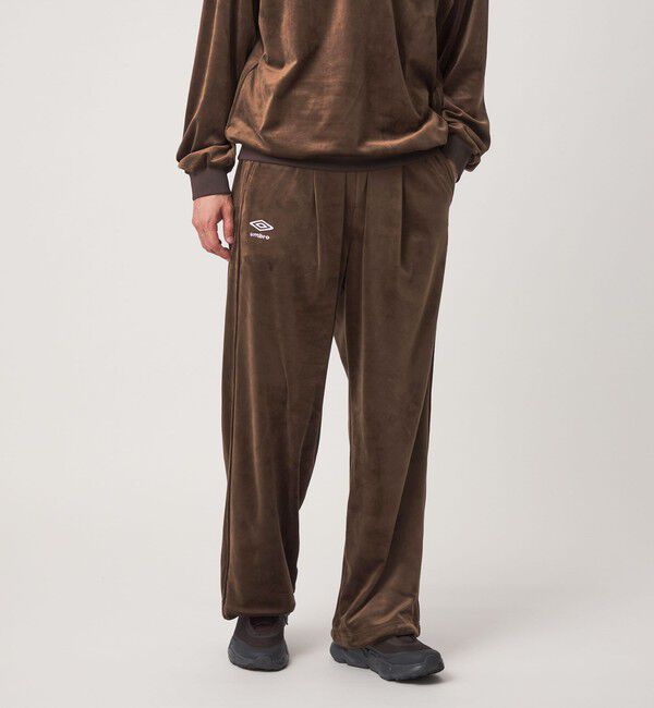 UNITED ARROWS green label relaxing「【別注】＜UMBRO＞ベロア イージー ワイドパンツ」|その他|