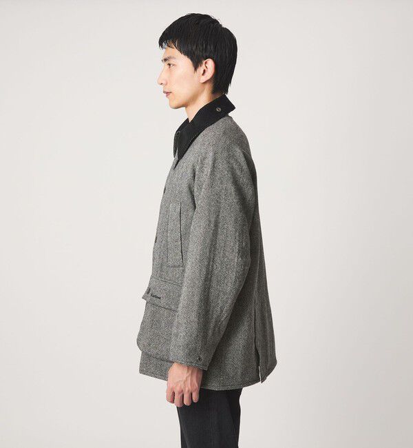 UNITED ARROWS green label relaxing「【別注】＜Barbour＞GLR ホームスパン ビデイル ジャケット」|ブルゾン・スタジャン|