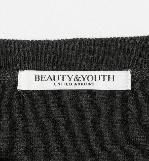 BEAUTY&YOUTH UNITED ARROWS「ソフトコットン Vネック スムース ニットプルオーバー ウォッシャブル」|ニット・セーター|