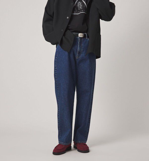 STEVEN ALAN「＜Steven Alan＞ 13.5oz デニム 5ポケット バギー パンツ」|デニム|