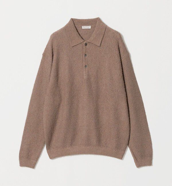 BEAUTY&YOUTH UNITED ARROWS「ニュアンス カール 3B ポロニット ウォッシャブル」|ニット・セーター|