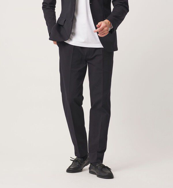 BEAUTY&YOUTH UNITED ARROWS「【WEB限定 WARDROBE SMART】ポリエステルカルゼジャージ  セットアップ/ジャケット＆イージーパンツ」|スーツ|
