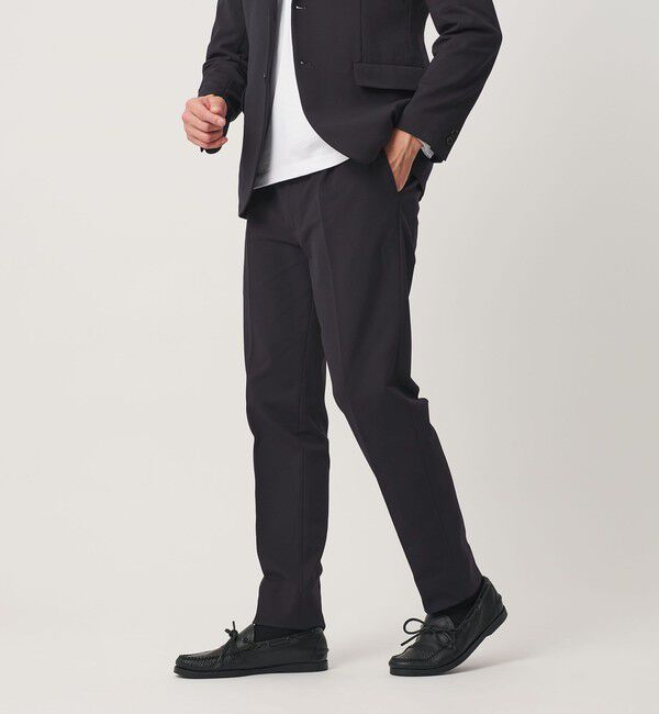 BEAUTY&YOUTH UNITED ARROWS「【WEB限定 WARDROBE SMART】ポリエステルカルゼジャージ  セットアップ/ジャケット＆イージーパンツ」|スーツ|