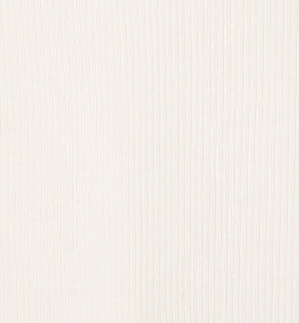 GALERIE VIE「プルミエールウールリブ ビルドネックプルオーバー」|ニット・セーター|