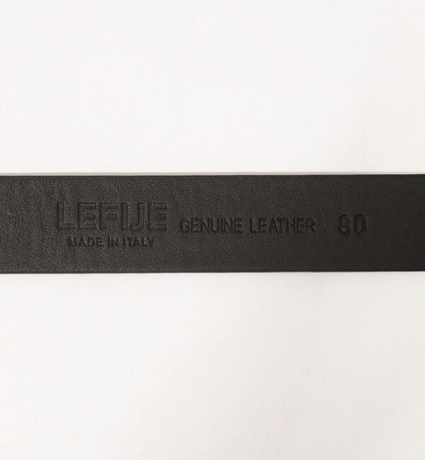 TOMORROWLAND GOODS「LEFIJE DOUBLE BAND レザーベルト」|ベルト|