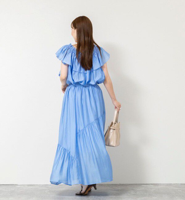 NOLLEY'S sophi「《セットアップ対応》【BECシリーズ】ウォッシャブルシアーローンオフショルブラウス」|シャツ・ブラウス|