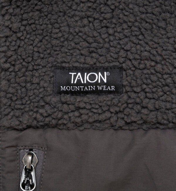 NOLLEY'S「【WEB＆一部店舗限定色アイテム】【TAION/タイオン】ボア&times;ダウンフードロング(リバーシブル)」|ダウン|