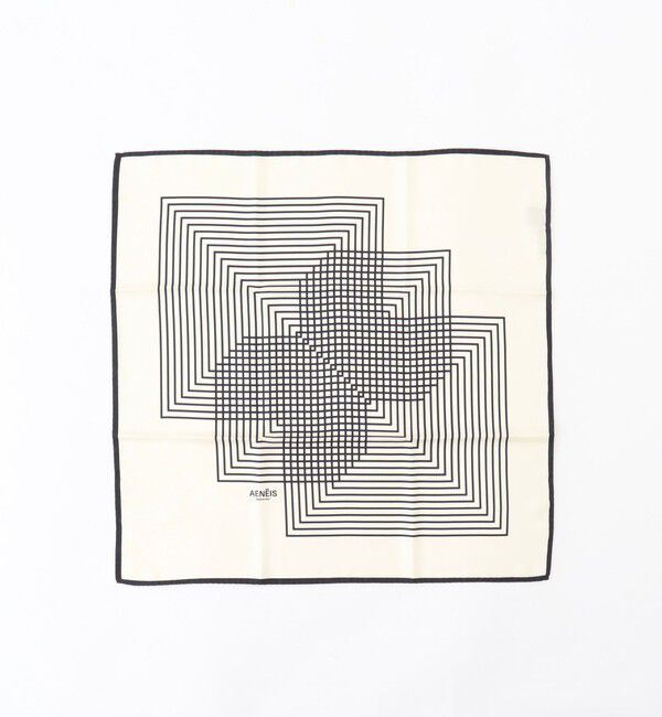 NOLLEY'S sophi「【AENEIS/エイネス】MINIMAL ILLUSION SILK SCARF & SHAWL」|ストール|