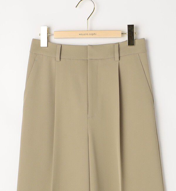NOLLEY'S sophi「《セットアップ対応》ウォッシャブル強撚ツイルワイドパンツ」|その他|