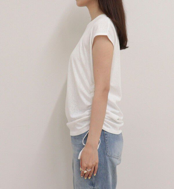 fredy emue「シャーリングノースリーブカットソー」|Tシャツ・カットソー|