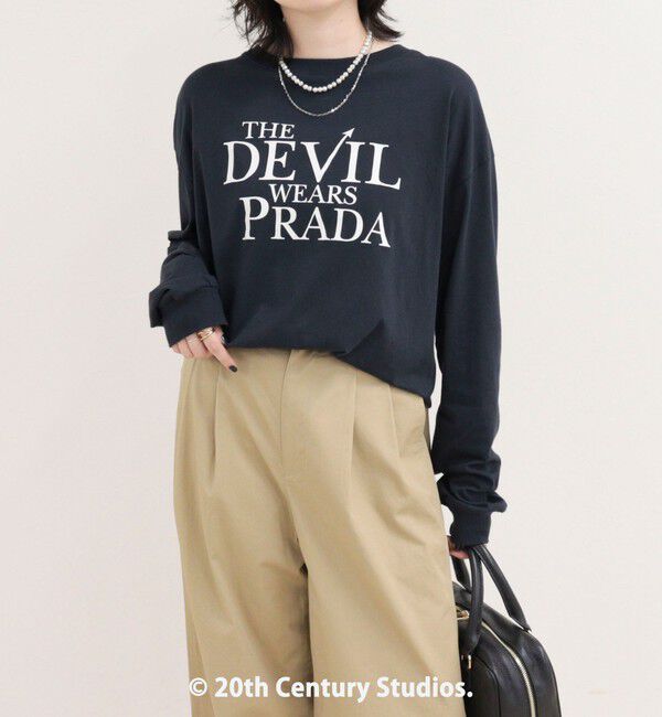 fredy emue「【GOOD ROCK SPEED/グッドロックスピード】THE DEVIL WEARS PRADAロンTシャツ」|Tシャツ・カットソー|
