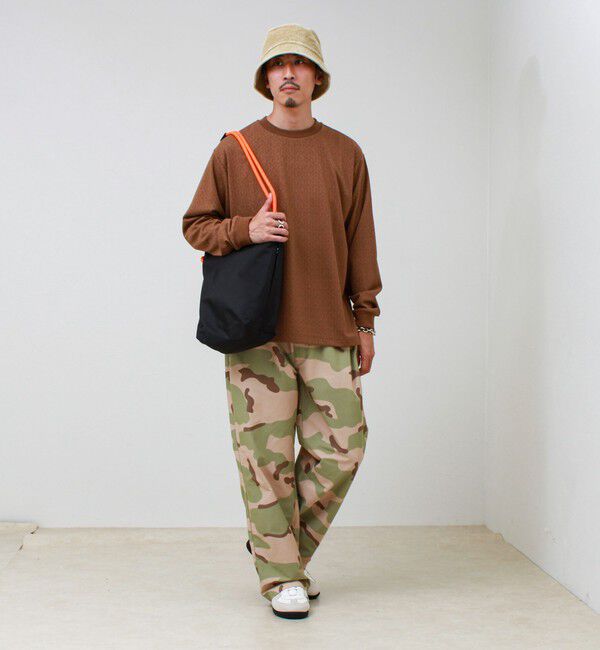 GLOSTER「【人気シリーズ/UNISEX/5色展開】GOODNESS イージーパンツ 無地/迷彩」|チノ|