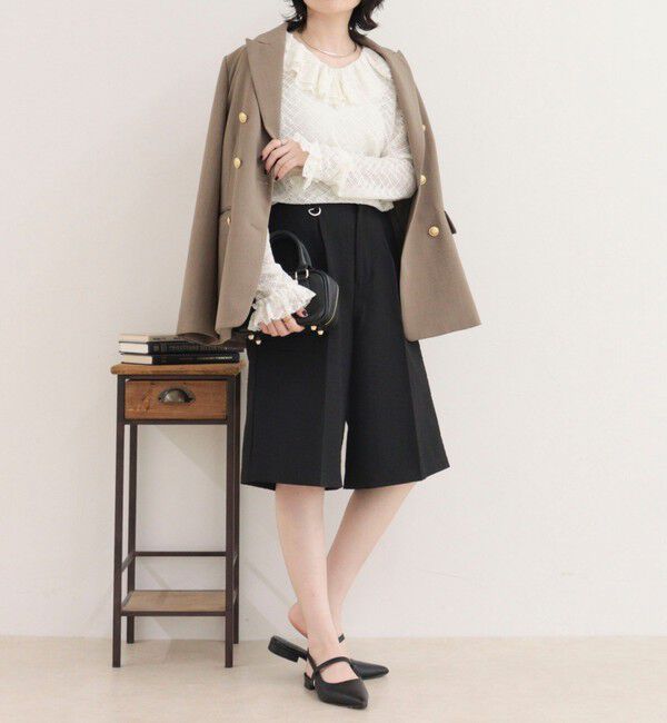 fredy emue「レースラッフルロンＴシャツ」|Tシャツ・カットソー|