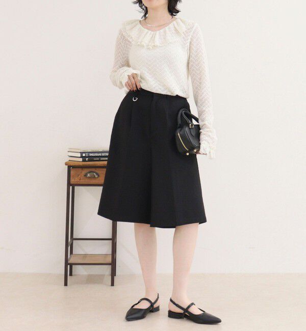 fredy emue「レースラッフルロンＴシャツ」|Tシャツ・カットソー|
