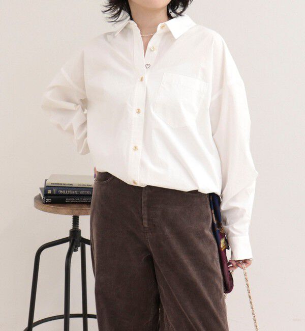 fredy emue「汗染み軽減加工シャツブルゾン」|シャツ・ブラウス|