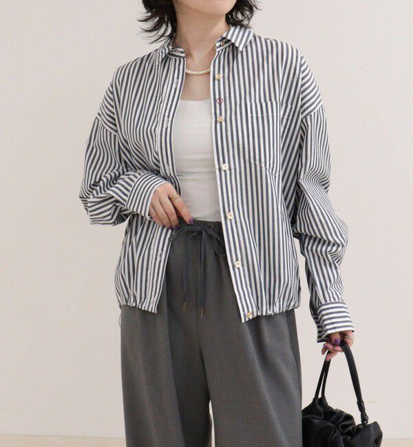 fredy emue「汗染み軽減加工シャツブルゾン」|シャツ・ブラウス|