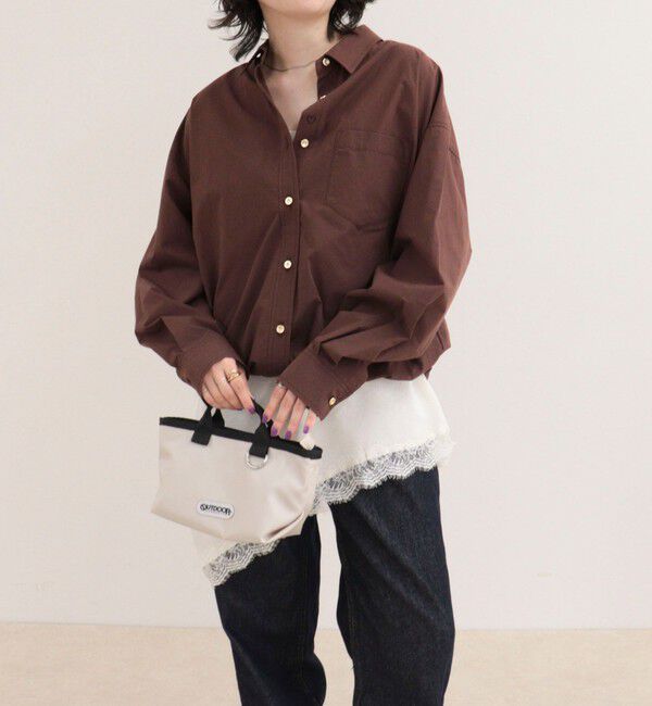 fredy emue「汗染み軽減加工シャツブルゾン」|シャツ・ブラウス|