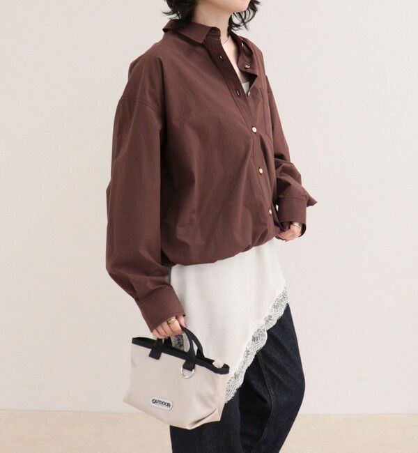 fredy emue「汗染み軽減加工シャツブルゾン」|シャツ・ブラウス|