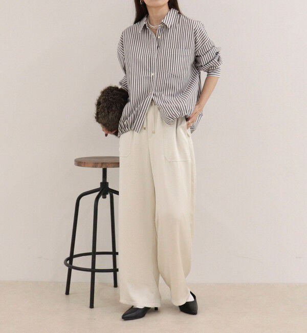 fredy emue「汗染み軽減加工シャツブルゾン」|シャツ・ブラウス|