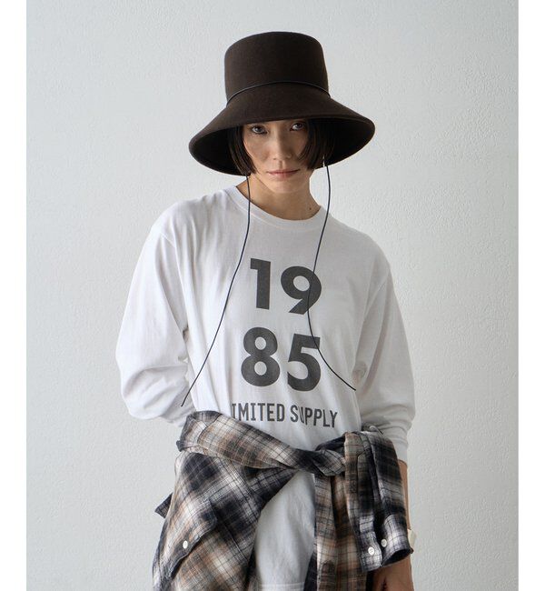 Hoaw.「【Hoaw.】フェルトクロシェハット」|ハット|